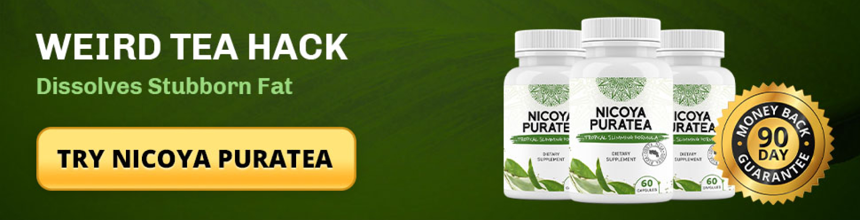 Nicoya PuraTea - Dissolves Stubborn Fat